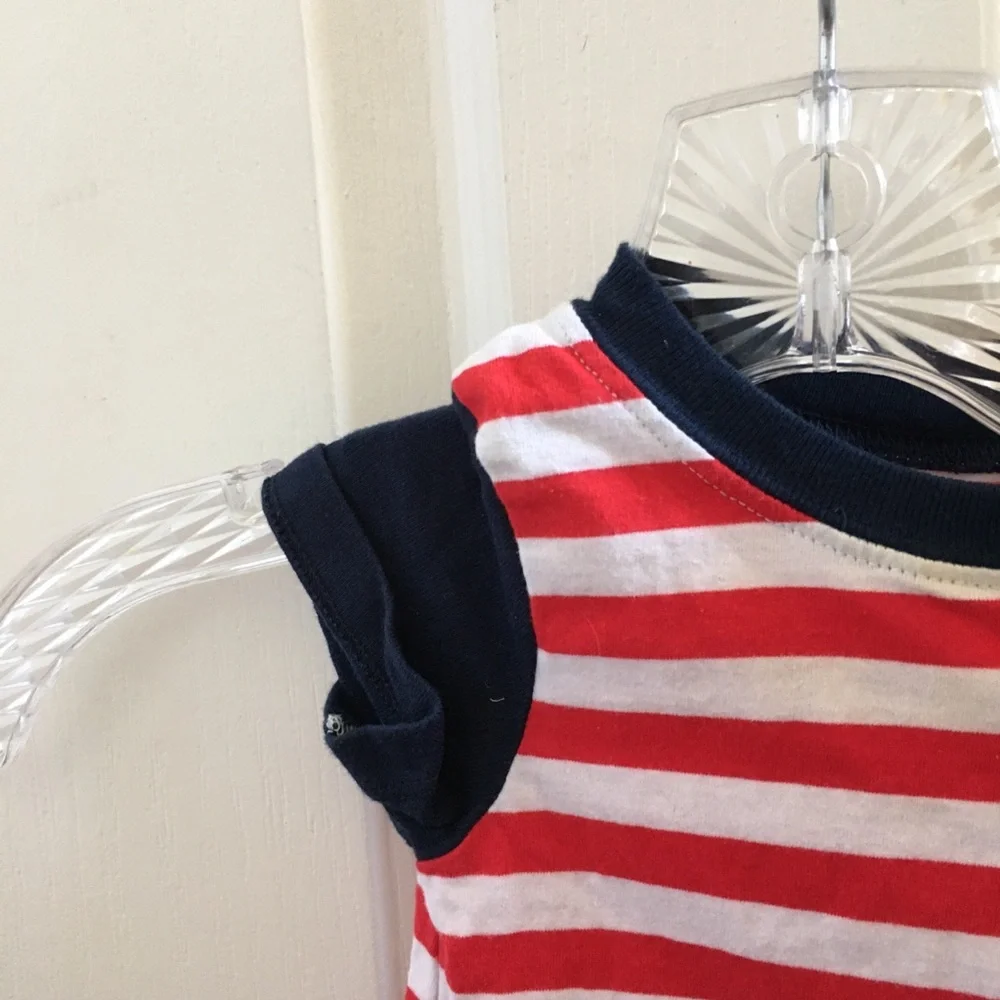 Child’s patriotic shortall 3-6 months